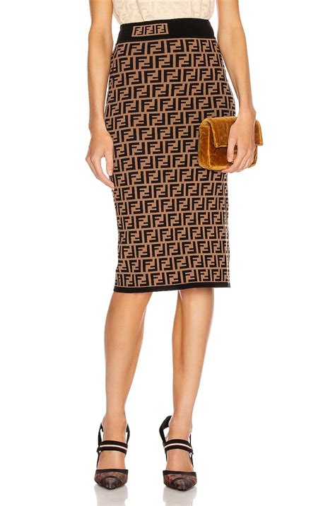 fendi top and skirt